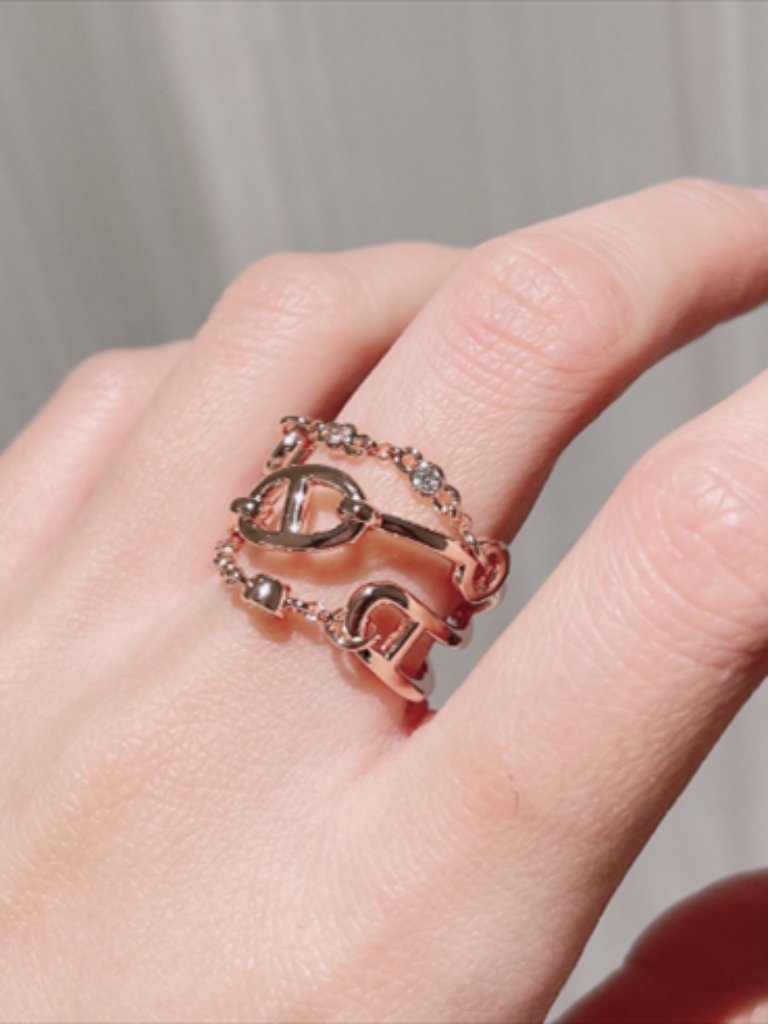 Herms Fashion Ring